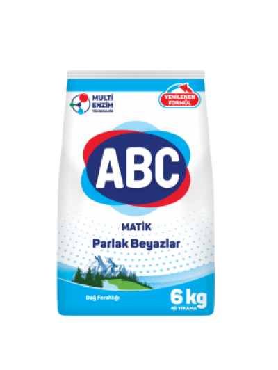 ABC Powder Detergent Mountain Refreshment 6 kg 