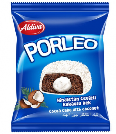 Aldiva Porleo Coconut Cocoa Cake 35 Gr