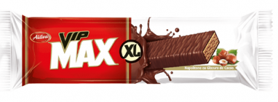 Aldiva VIP Max XL Milky Cocoa Coated Creamy Wafer 35 Gr