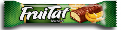 Antat Fruitat Chocolate Covered Banana Flavor Filled Bar 20 Gr