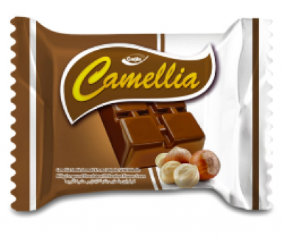Çağla Camellia Fındık Krema Dolgulu Sütlü Kokolin 18 Gr