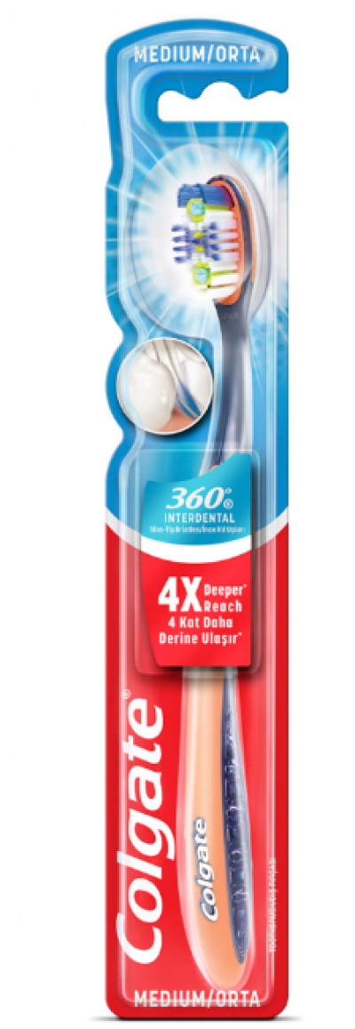 Colgate 360 ​​Interdental Toothbrush  1 pcs