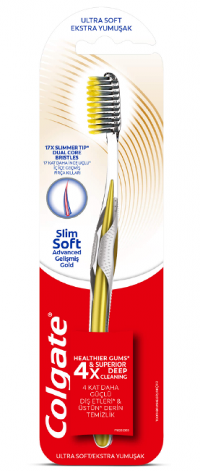 Colgate Micro Fine Advanced Gold Toothbrush  1 pcs