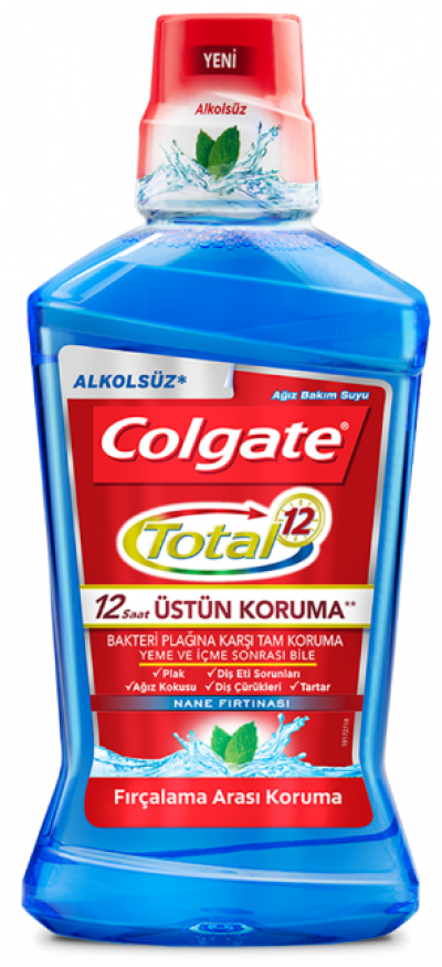 Colgate Total Mouthwash Mint Storm  500 ml