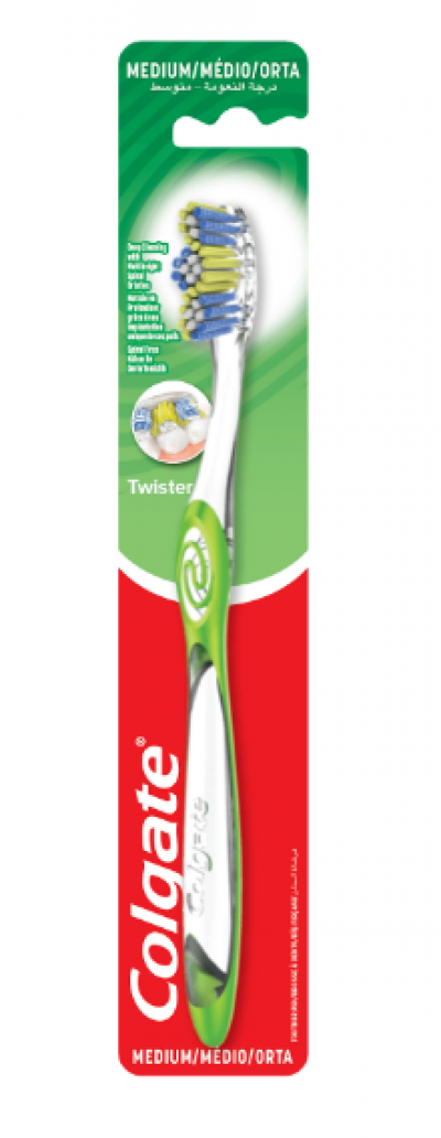 Colgate Twister Toothbrush  1 pcs