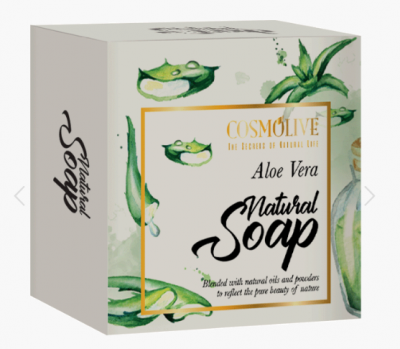 Cosmolive Natural Soap Aloe Vera 125 Gr