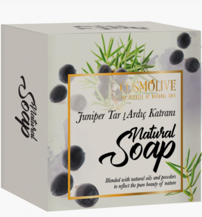 Cosmolive Natural Soap Juniper Tar 125 Gr