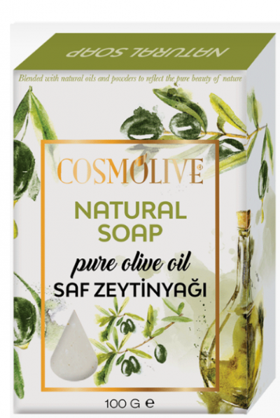 Cosmolive Natural Soap Pure Olive Oil 100 Gr