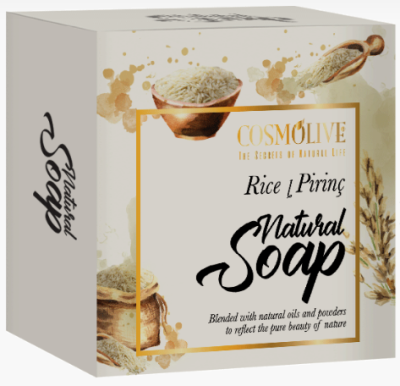 Cosmolive Natural Soap Rice 125 Gr