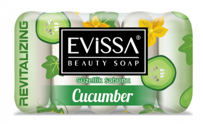 Evissa Beauty Soap Cucumber 5x 55 GR