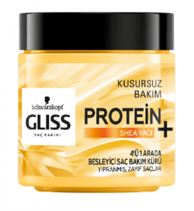 Gliss 4 in 1 Nourishing Hair Care Treatment Shea Butter 400 ml 
