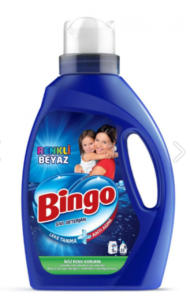 Bingo Liquid Detergent Color&White 2145 ml 