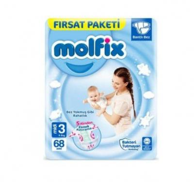 Molfix Baby Diaper Opportunity Package No3 68 pcs