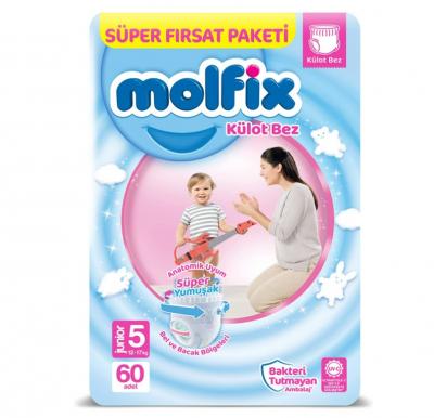 Molfix Pants Super Packet No 5 60 pc