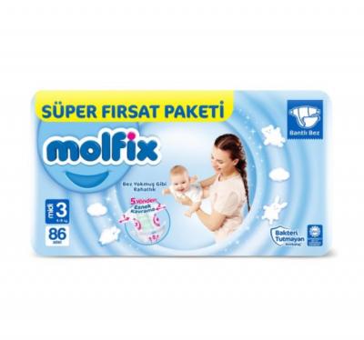 Molfix Super Opportunity Package No 3  86 pcs