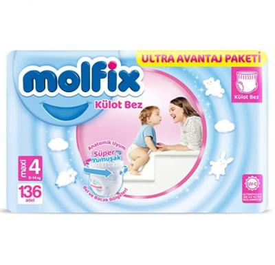 Molfix Ultra Advantage Package No 4  136 pcs