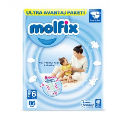 Molfix Ultra Advantage Package No 6  86 pcs