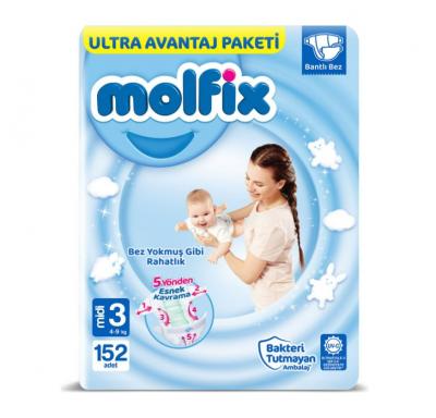 Molfix Ultra Advantage Packet No 3 152 pc 