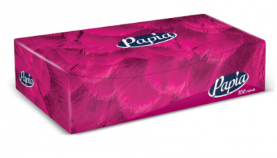 Papia Tissue Box  100 pc 