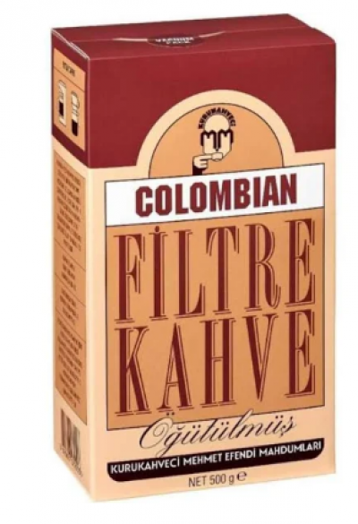 Kuru Kahveci Mehmet Efendi Colombian Filter Coffee  500 gr