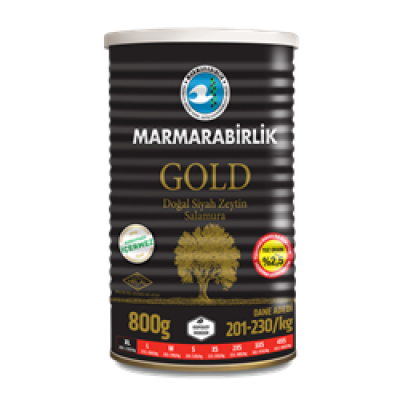 Marmarabirlik Black Oil Gold Brine Oil Size : M 800 gr 