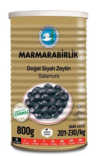 Marmarabirlik Black Oil Marbir Oily Brine Oil Size : XL 800 gr 