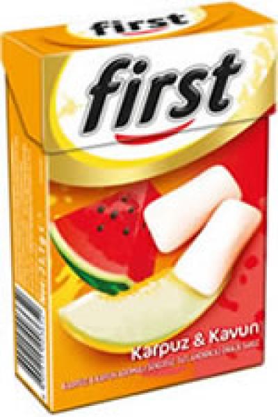 First Chewing Gum Watermelon&Melon 23.1 gr 