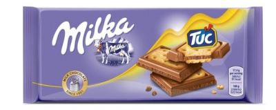 Milka Tablet Chocolate Tuc  87 gr