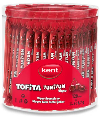 Yumiyum Candy Stick in Jar Cherry 6.7 gr 