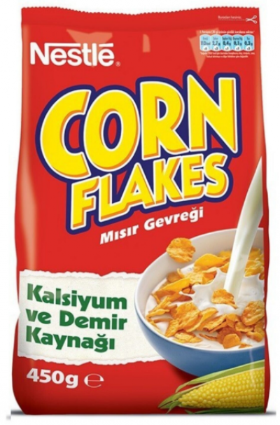 Nestle Corn Flakes Whole Grain Cereal  450 gr