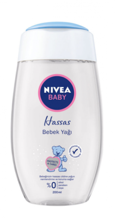 Nivea Baby Oil Sensitive  200 ml 