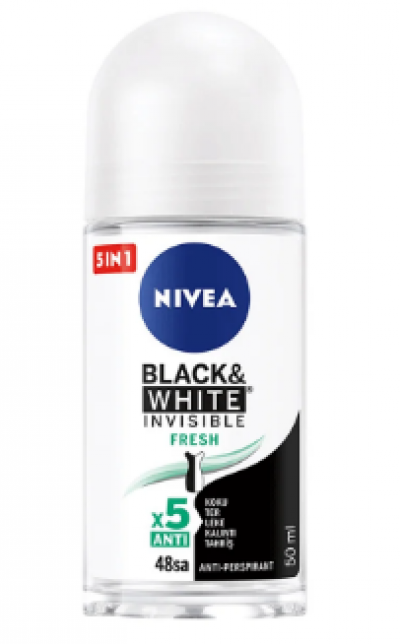 Nivea Deodorant B&W Fresh Roll On  50 ml 