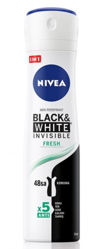 Nivea Deodorant B&W Fresh Spray 150 ml 