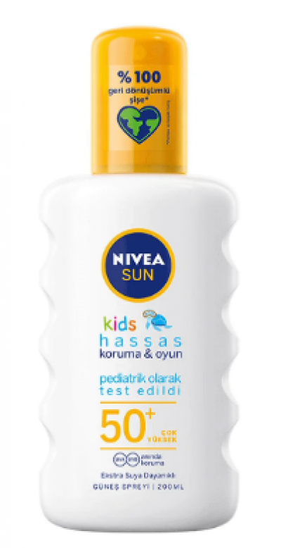 Nivea Sun Sun Spray 50+ Kid Sensitive  200 ml 