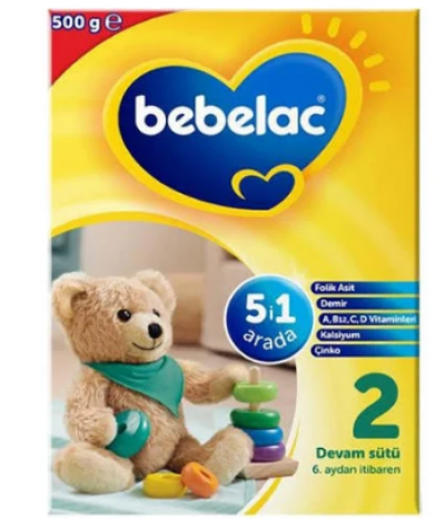 Bebelac Baby Food No 2  500 gr