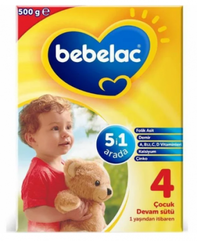 Bebelac Baby Food No 4  500 gr