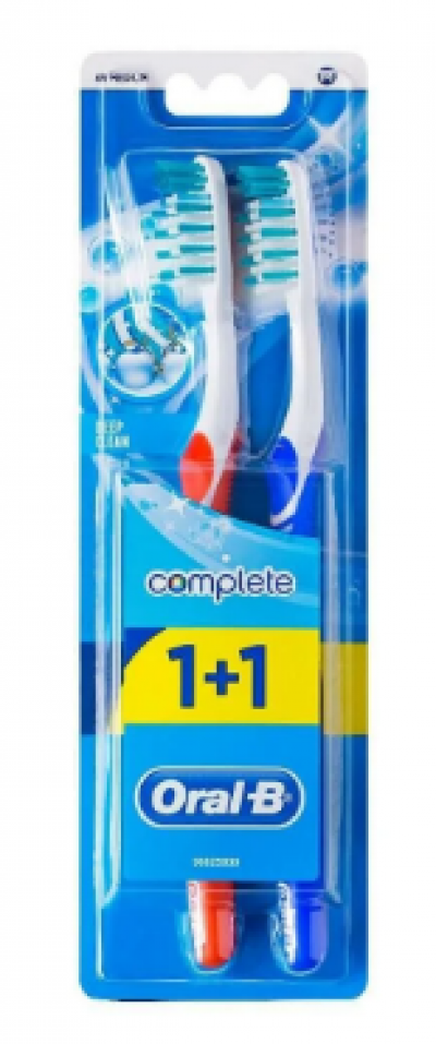 Oral B Complete Deep Clean Diş Fırçası 1+1 adet