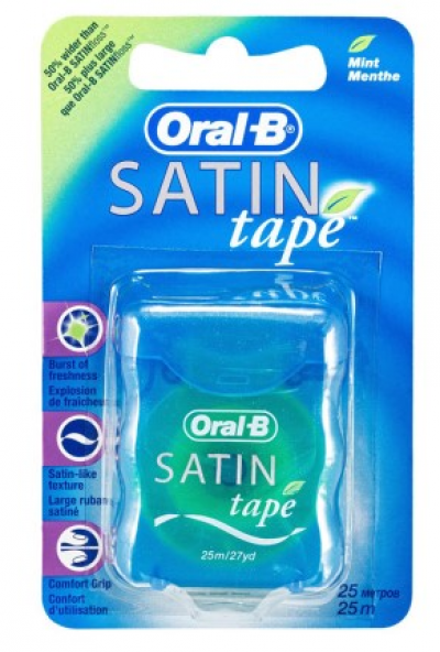 Oral B Satin Tape Floss  25 m