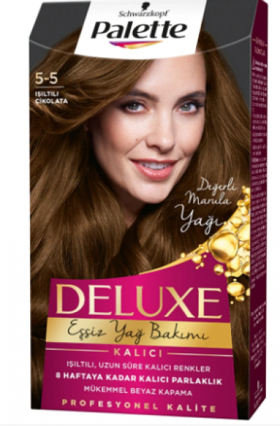 Palette Deluxe Hair Dye Luminous Chocolate 5-5  1 pcs