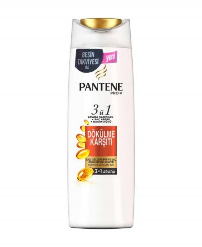 Pantene 3 in 1 Anti Shedding  Shampoo  470 ml 