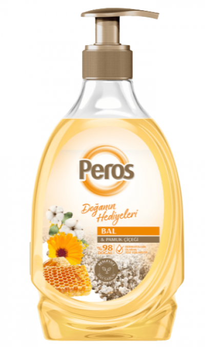 Peros Liquid Soap Honey&Cotton Flower 400 ml