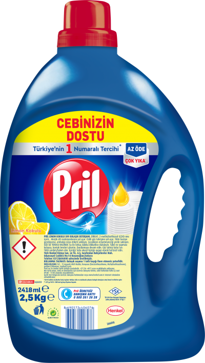 Pril Liquid Lemon  2.5 kg