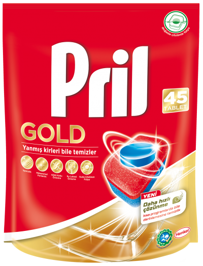 Pril Tabs Gold Doypack 45 pcs
