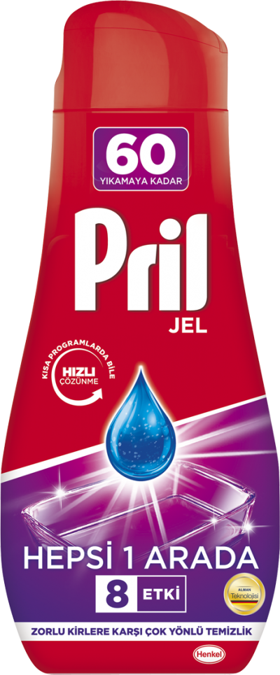 Pril Jel Hepsi Bir Arada 900 ml 