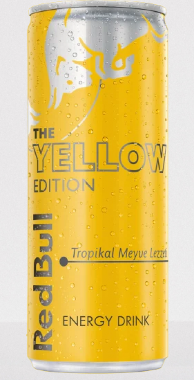 Redbull Energy Drink Yellow Edition Tropical Fruit Flavor  250 ml