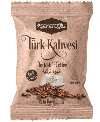 Şekeroğlu Medium Roasted Turkish Coffee 100 Gr