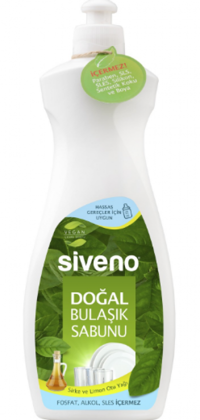 Siveno Natural Vinegar and Lemon Herb Dish Soap 500 Ml