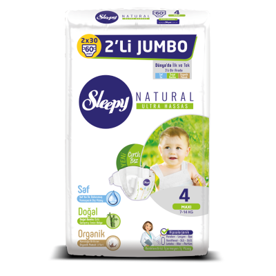 Sleepy  Jumbo Packet No: 4 60 pc