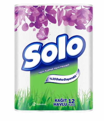 Solo Towel 35% Thicker 12 pcs