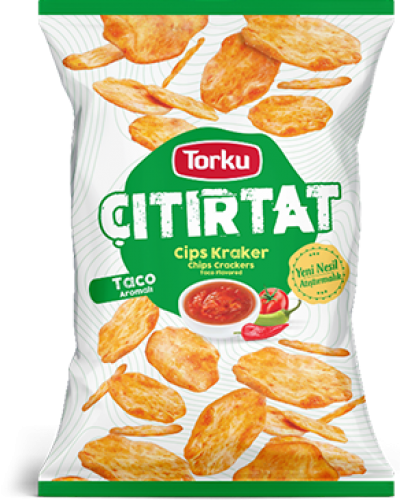 Torku Çıtırtat Taco Flavored Chips Crackers 60 gr 